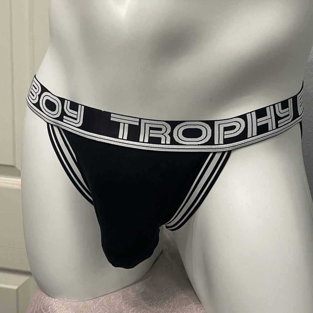 Andrew Christian Trophy Boy Black Jockstrap
